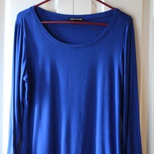 Beautiful Blue 3/4 Sleeve Blouse